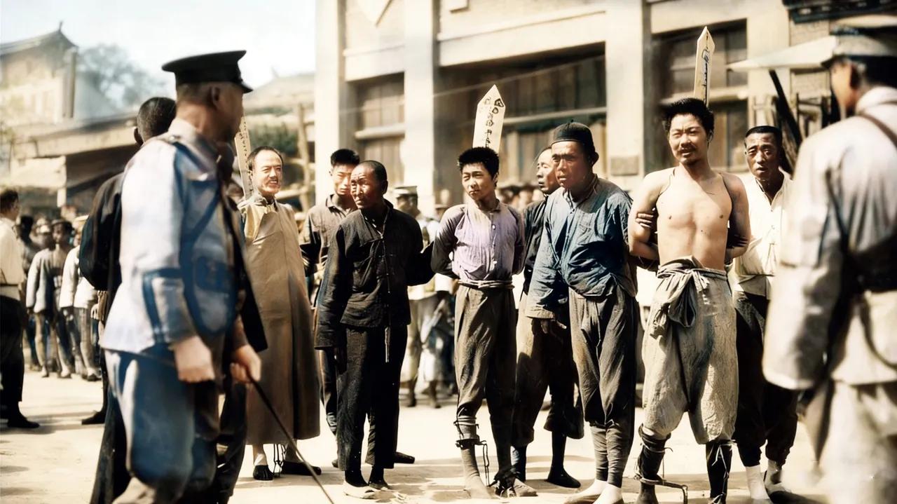 这两张图片来自国外两所不同大学的图书馆馆藏，反映的是同一个事件，画面上出现了同一