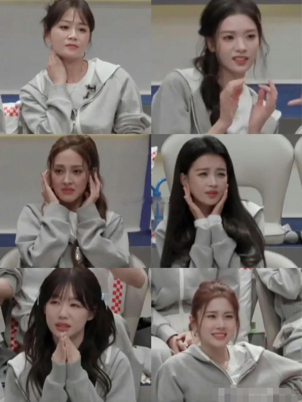 浪姐舞台也太反差好笑了！姐姐们表情和声音完全不在一个世界。先看温峥嵘唱rap，再