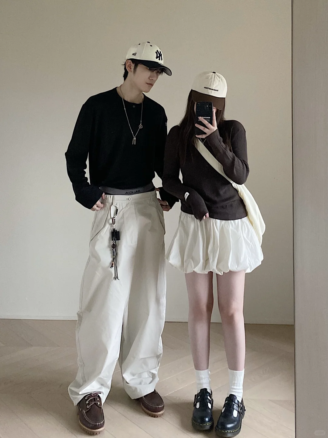 OOTD｜🎱高级感情侣穿搭入秋