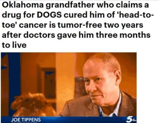 2016年，美国一男子被查出癌症晚期，寿命仅剩3个月，谁知3个月后一检查，癌细胞