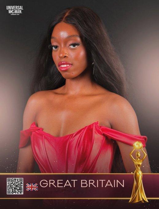 大美女Rebecca Afolabi，将代表英国参加2026年环球女人（Univ