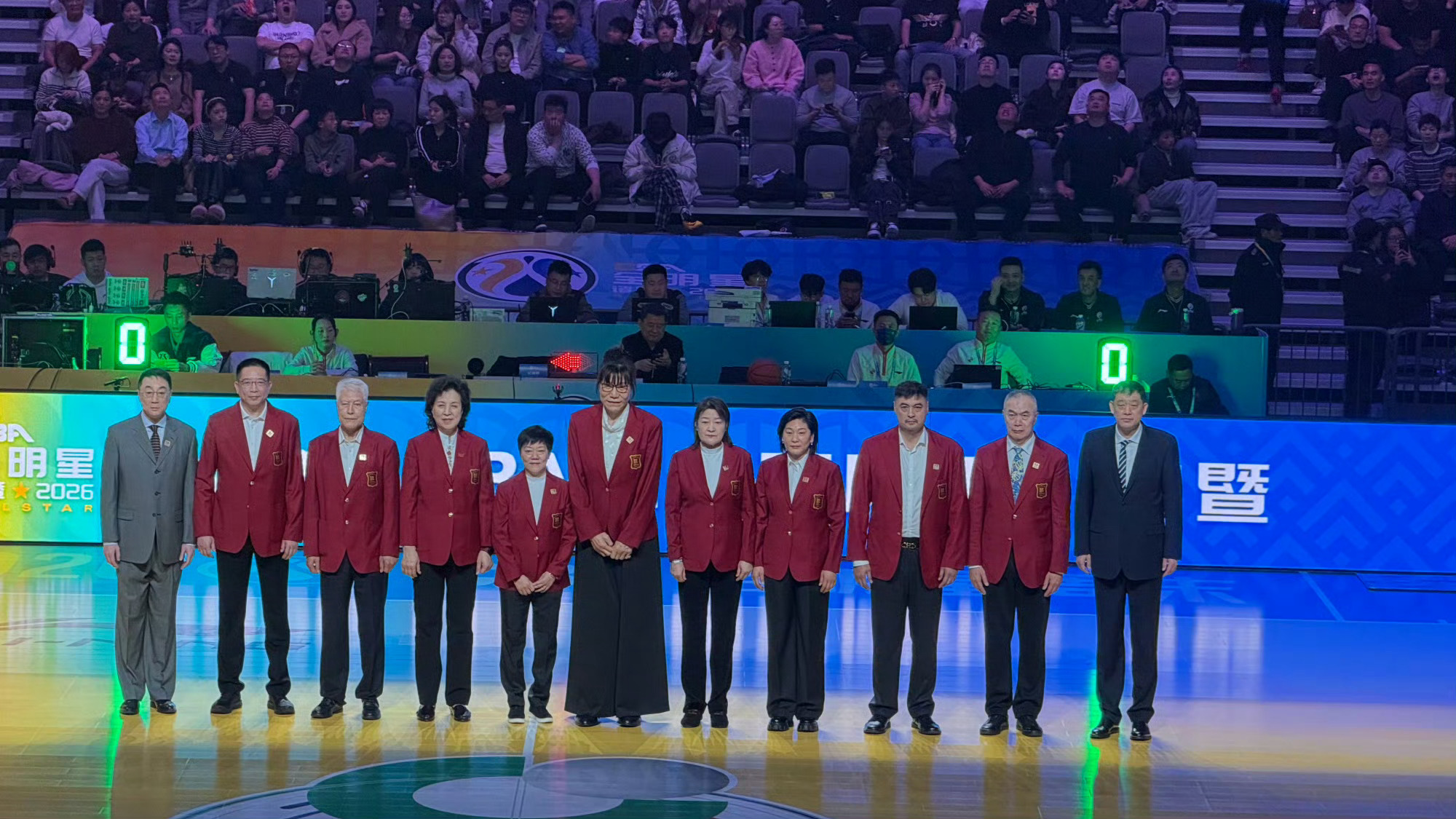 疑似26-27赛季CBA全明星赛场致敬名宿图曝光…cba全明星周末