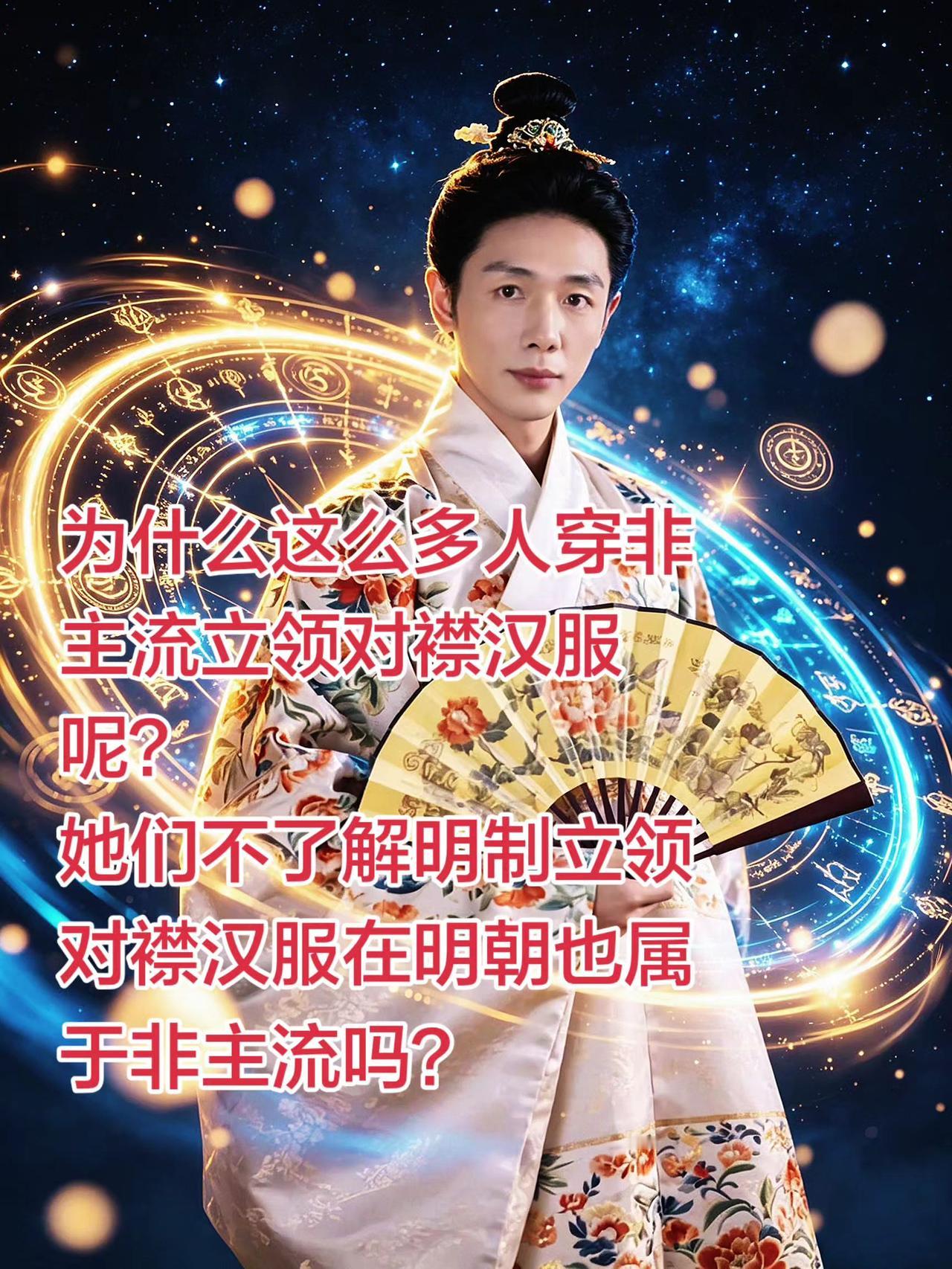 明制立领对襟汉服属于小众形制的非主流，在传统服饰文化中缺乏深厚的历史渊源与典型特