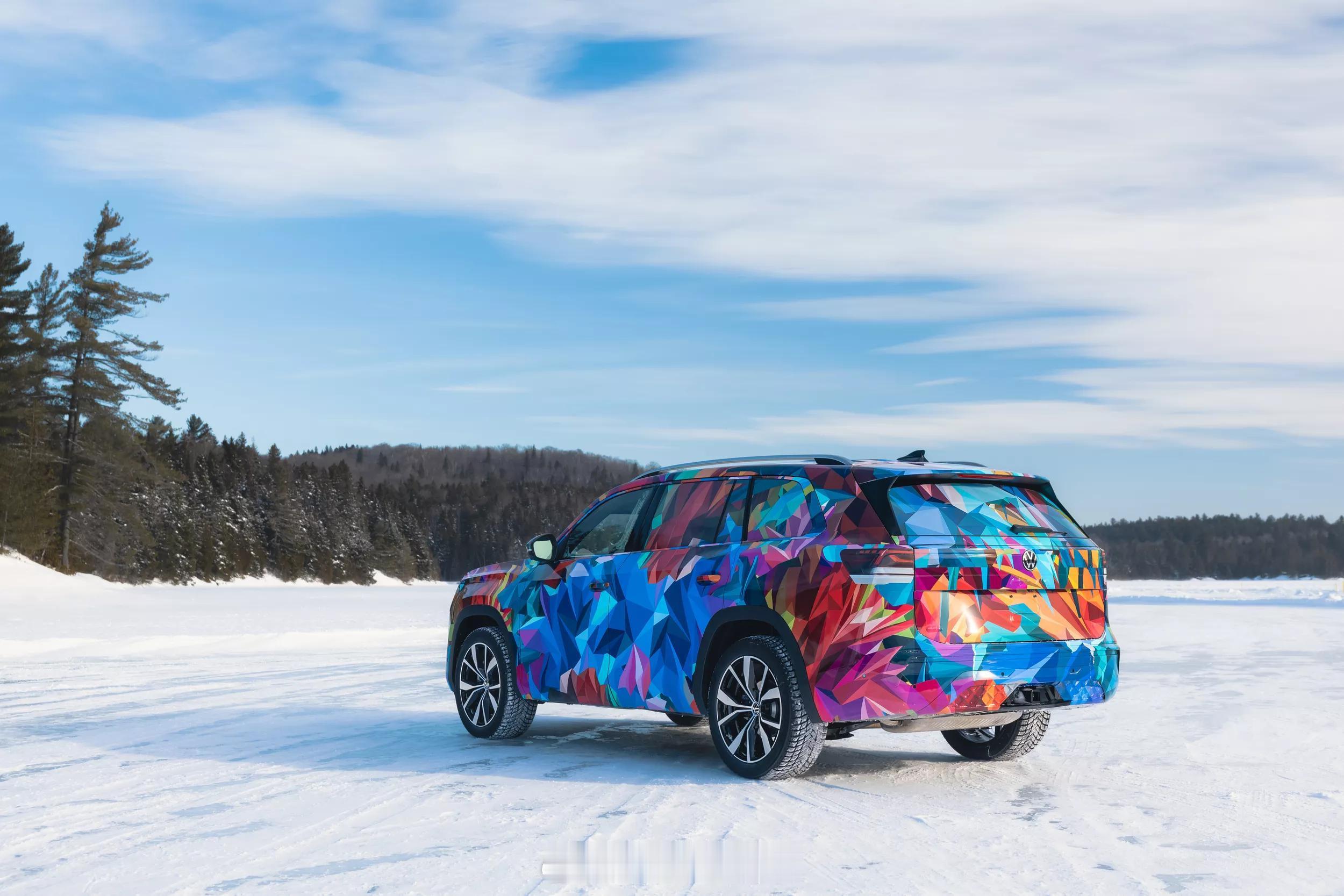 大众全新美版途昂（Atlas）预告图，搭载EA888 evo5发动机大众atla