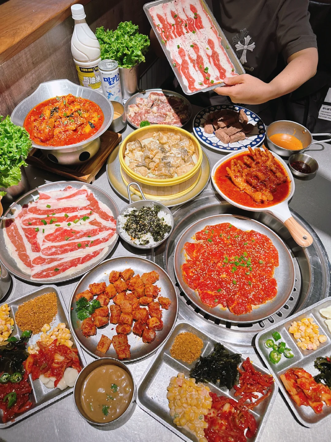 滋滋滋，天热也要吃烤肉～