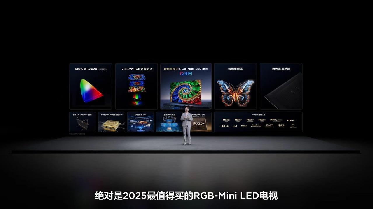 2025 TCL Mini LED电视秋季新品发布会
RGB-Mini LED 