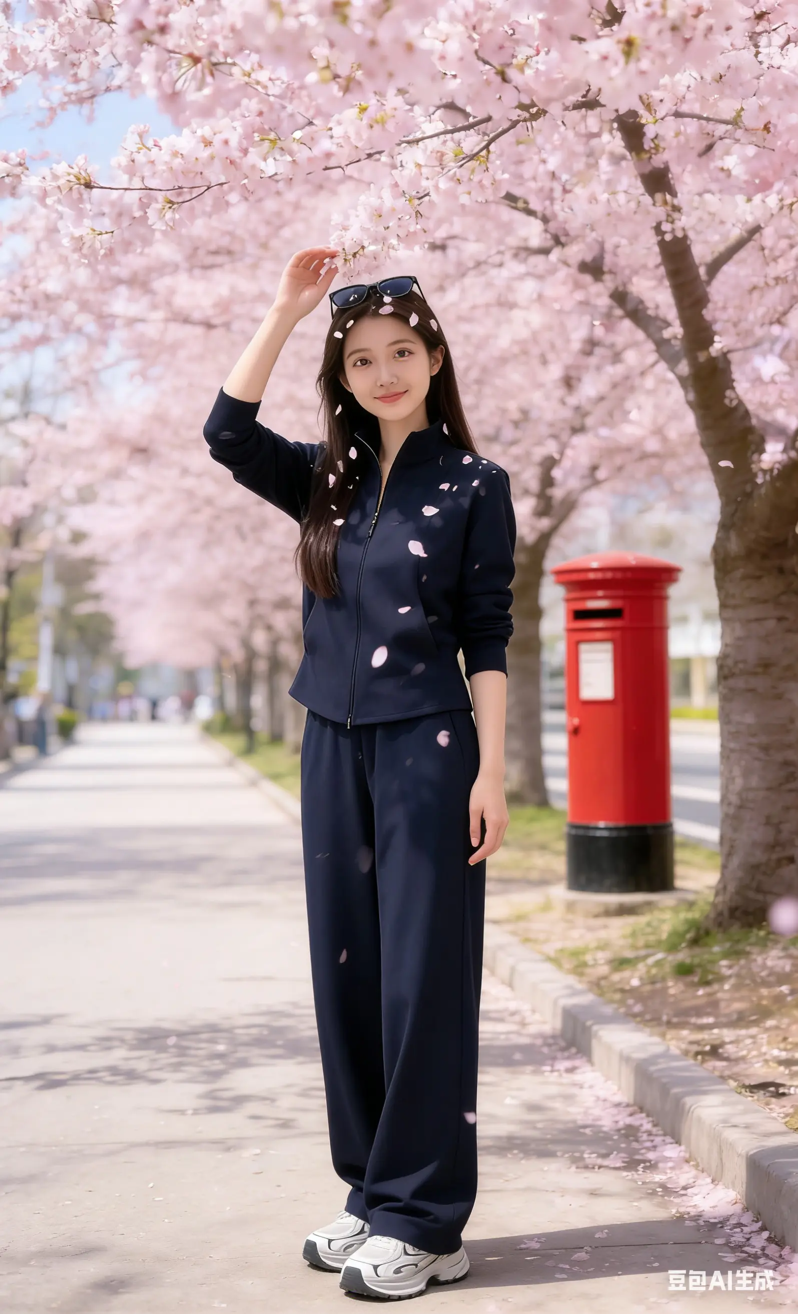 这款休闲运动套装舒适百搭，版型宽松包容性强，不挑年龄不挑身材，小个子和...