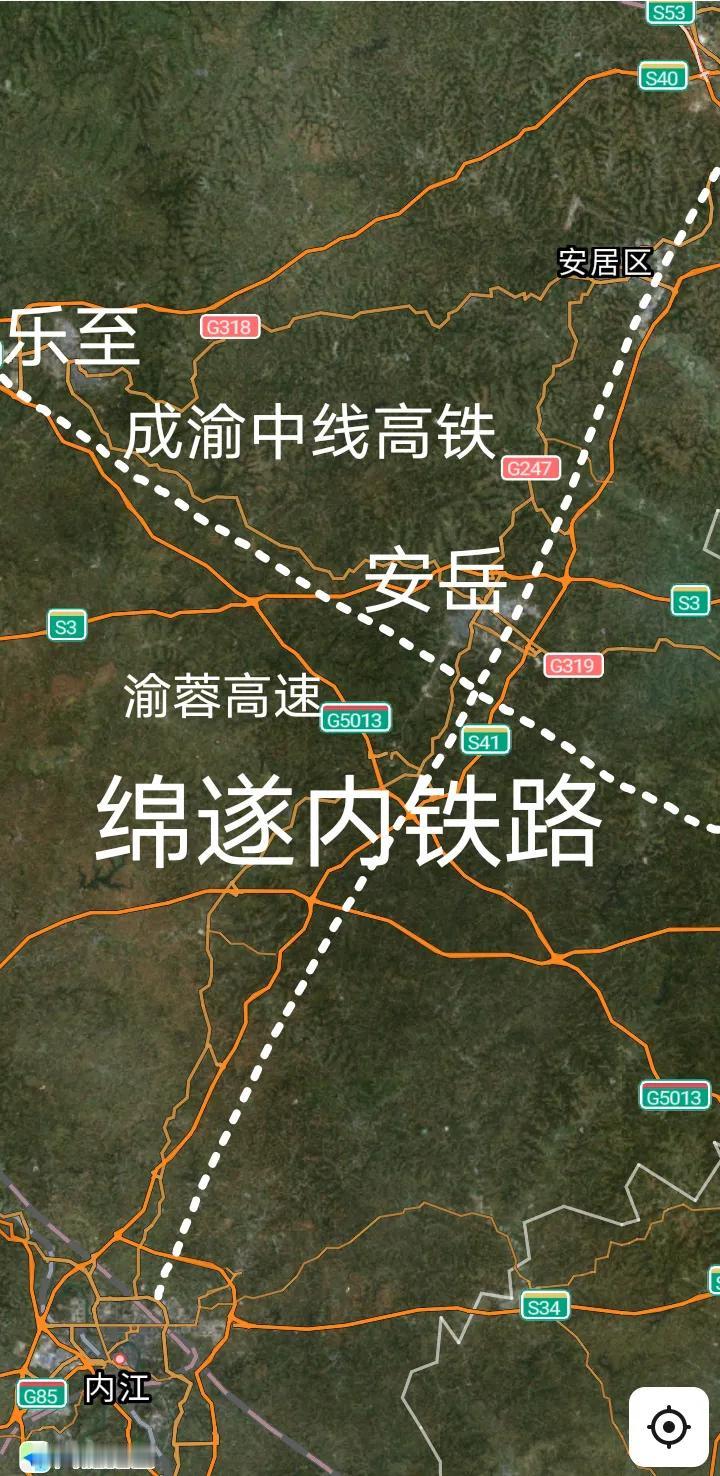 交通发达，资阳安岳(柠檬之乡)这个百万人口大县即将迎来辉煌的时刻，成都北至重庆北
