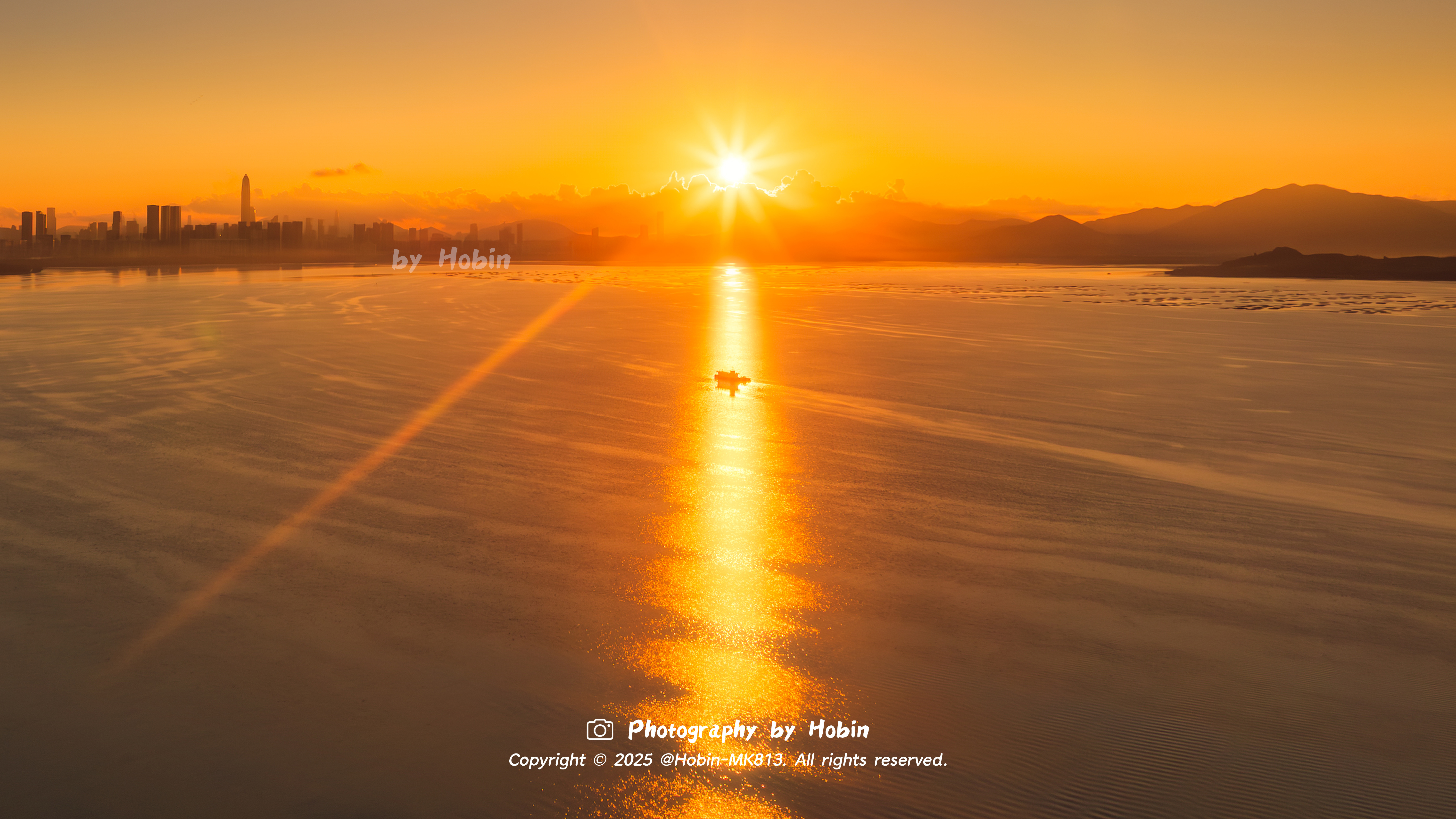 深圳湾日出🌅这周来深圳拍摄啦！ ​​​