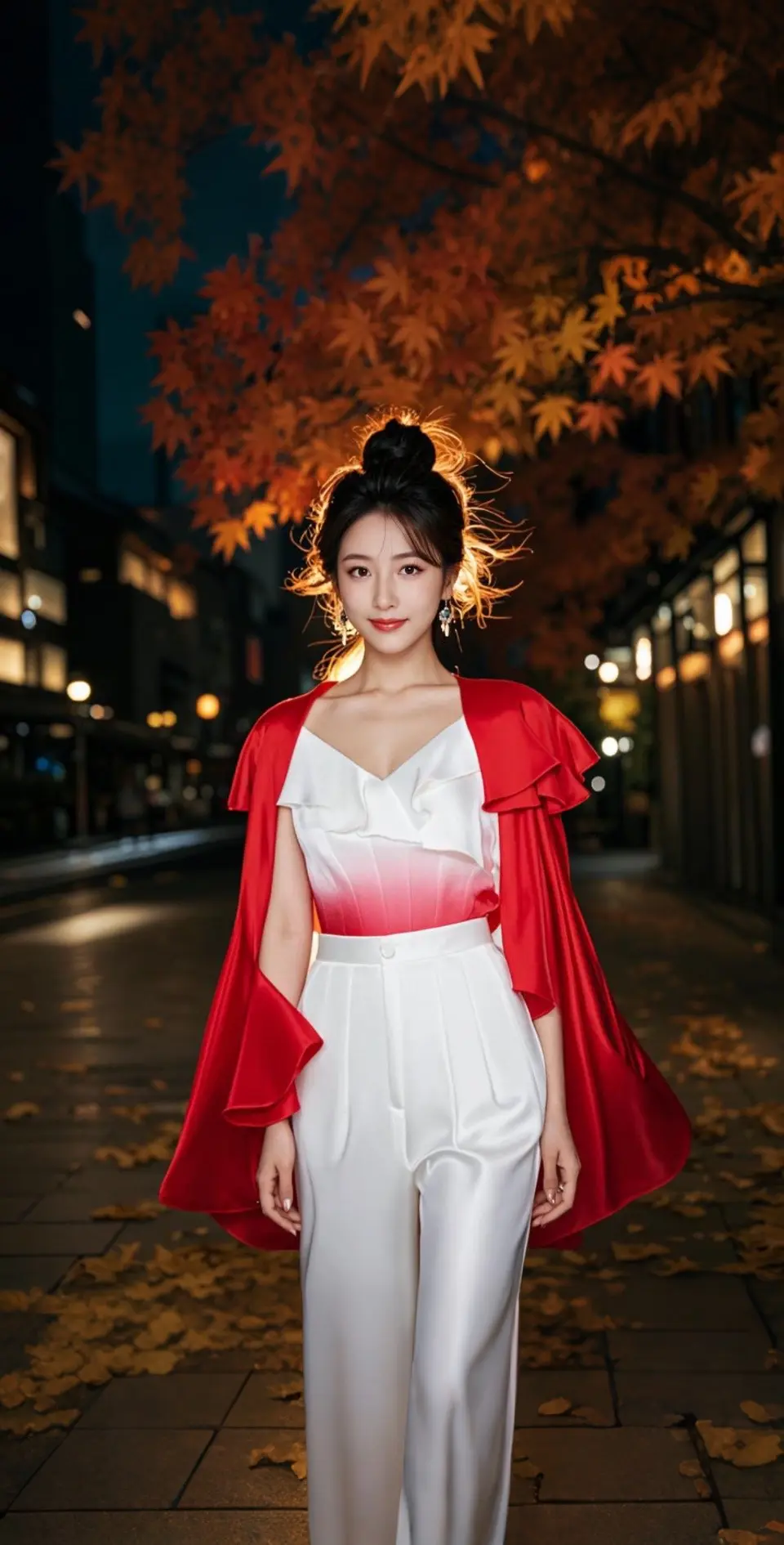 AI扩图 AI太古夜艳