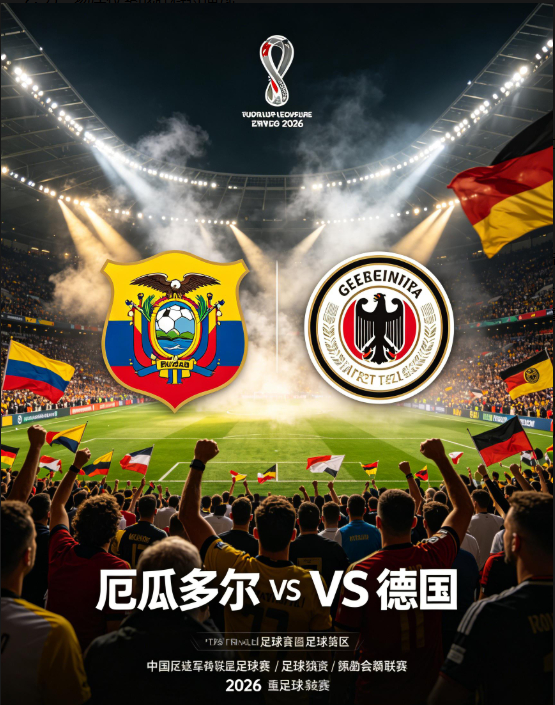 生死对决厄瓜多尔 vs 德国 2026 美加墨世界杯 E 组末轮前瞻⏰开赛时间：