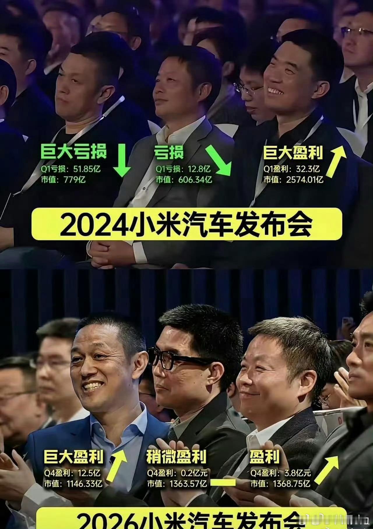 新能源汽车蔚小理同框出席小米汽车发布会 塑料姐妹情