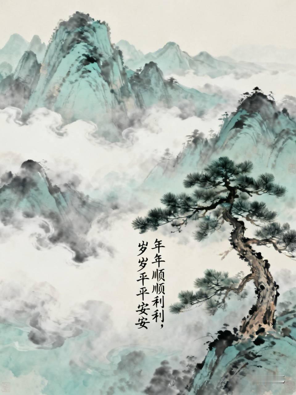 年年顺顺利利，岁岁平平安安。