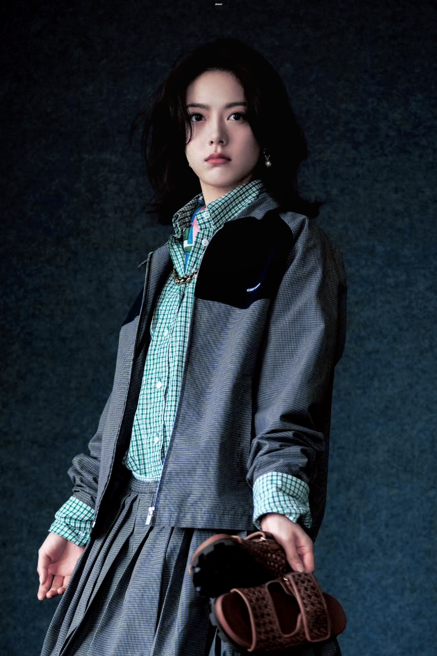 恶女主旋律🎭赵今麦MiuMiu上海路透｜赵今麦miumiu品牌大使