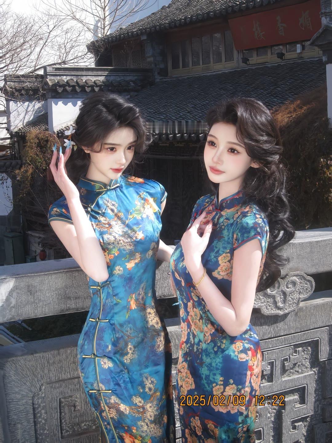 旗袍的美能说说吗