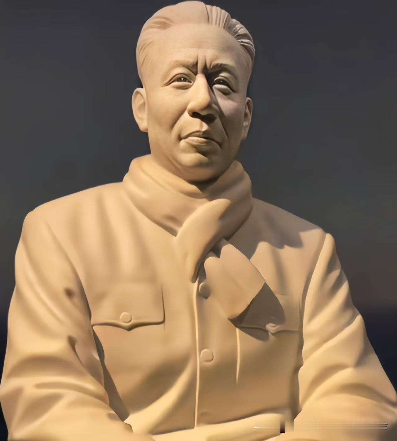 受到亿万民众崇敬爱戴的伟大领袖 —— 刘少奇主席塑形。

刘少奇主席心里始终牵挂