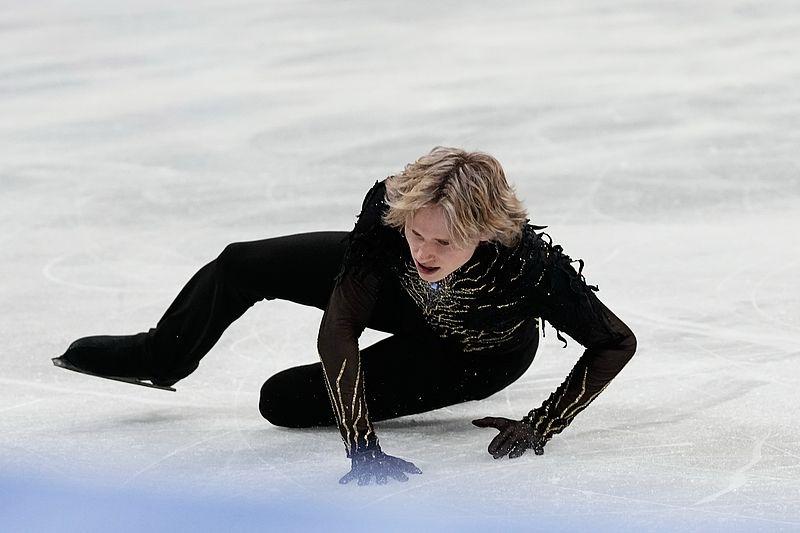 Malinin），他在2026 米兰冬奥会男单自由滑中出现了灾难性的重大失误。