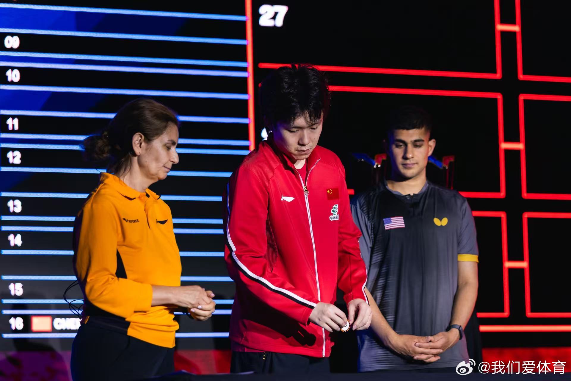 wtt美国大满贯2026 抽签仪式图集，图片来自WTT世界乒联。中国乒乓球梦之队
