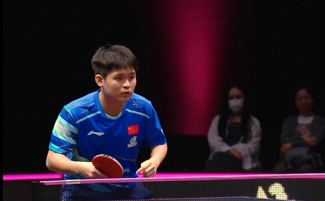 【林诗栋险胜杜达进入八强】多哈冠军赛林诗栋打满五局，以3-2（8-11、11-6