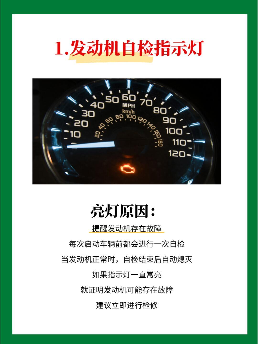 新手司机要注意！车上这8个故障灯亮很危险！！在开车时偶尔会发现，仪表盘的故障灯亮