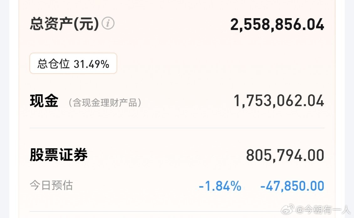 昨晚美股SpaceX暴跌16%，今天A股商业航天集体大跌，我的个股下跌超5%，账