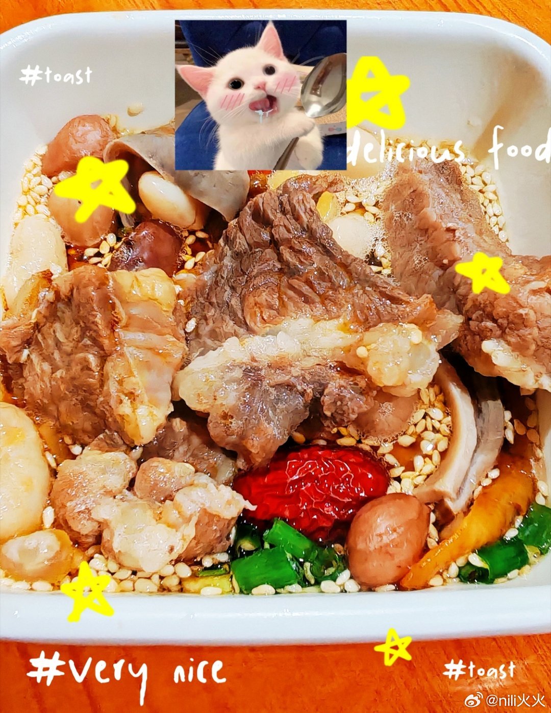干饭时间到！家人萌晚上吃的什么？[干饭人] ​​​