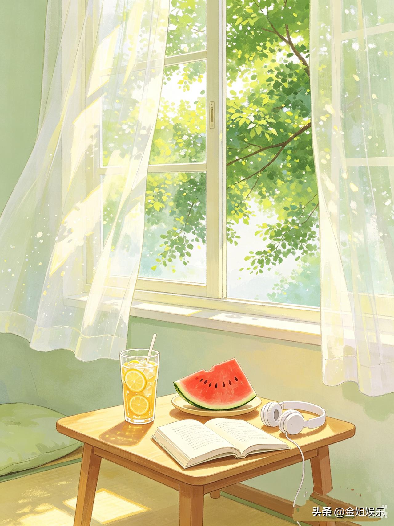 夏日生活，是从清晨的一缕阳光开始的。窗外的风带着一点热意，也带着草木和泥土的气息