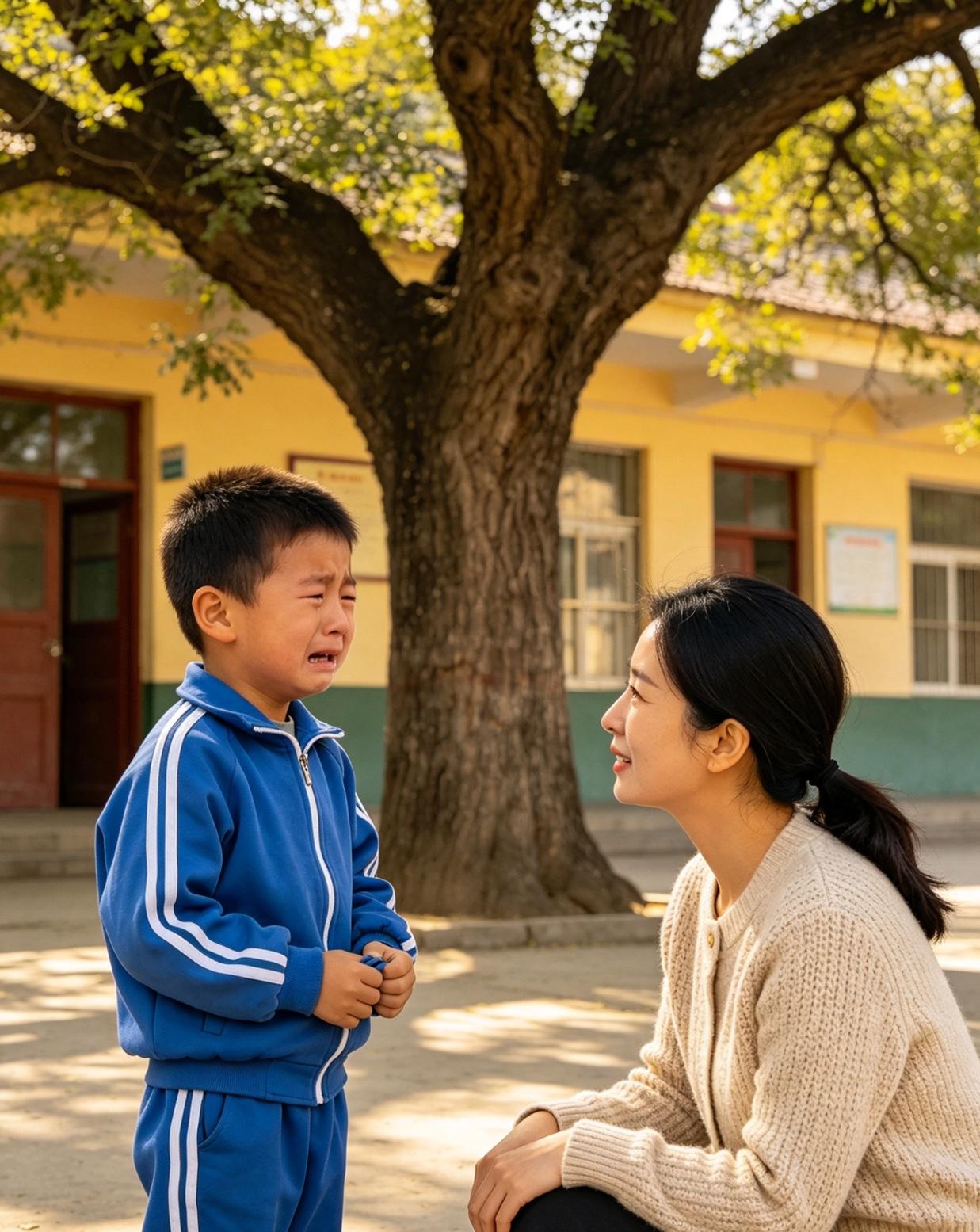 奶奶走后，那个没了依靠的小男孩

一男孩下课泪流满面地跟老师说：“老师，我奶奶去