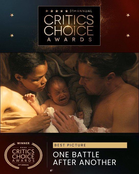 奥斯卡 风向标之一的第31届评论家选择奖（critics choice awar