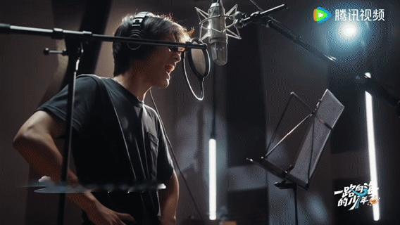 一路向海的少年主题曲录音纪实解锁《奇形怪状的云》录音幕后✨TOP登陆少年组合联动