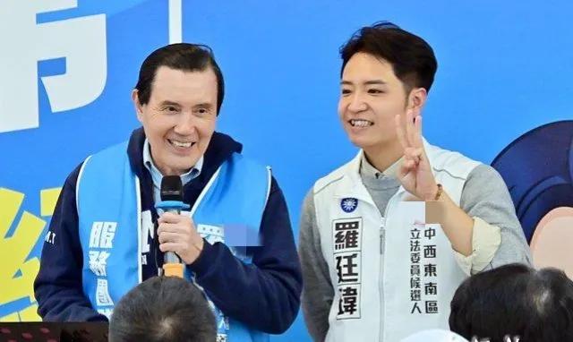 马英九今天下午到台中为国民党青年“立委”选将站台，强调2024“大选”是攸关台海