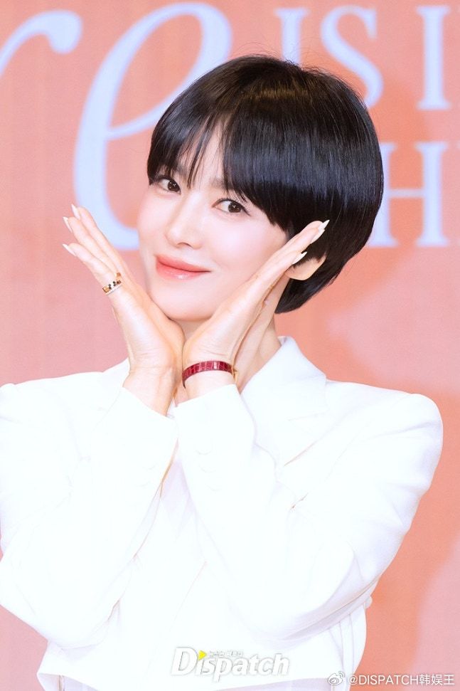 14日，演员宋慧乔 出席了某品牌在首尔举行的宣传活动。 