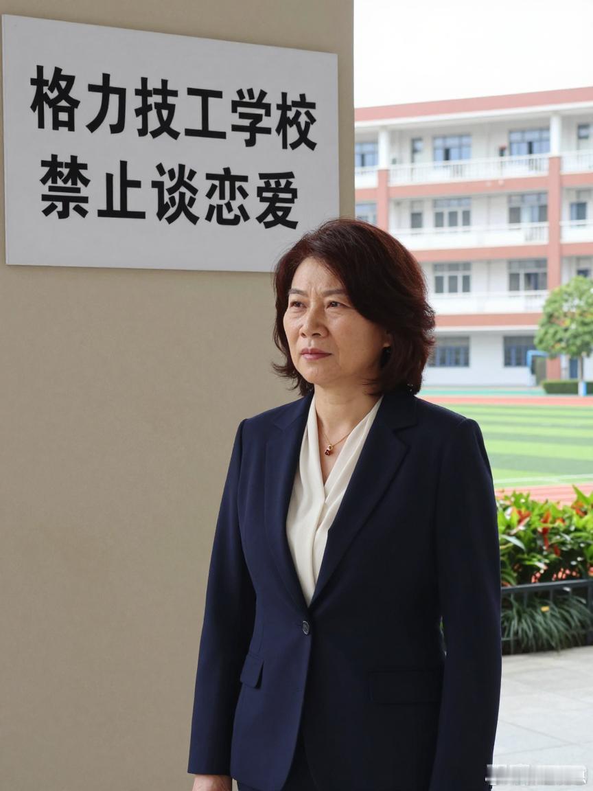 格力技校：恋爱需申请，心动算违纪？董大姐又发话了：格力技工学校，禁止谈恋爱。网友