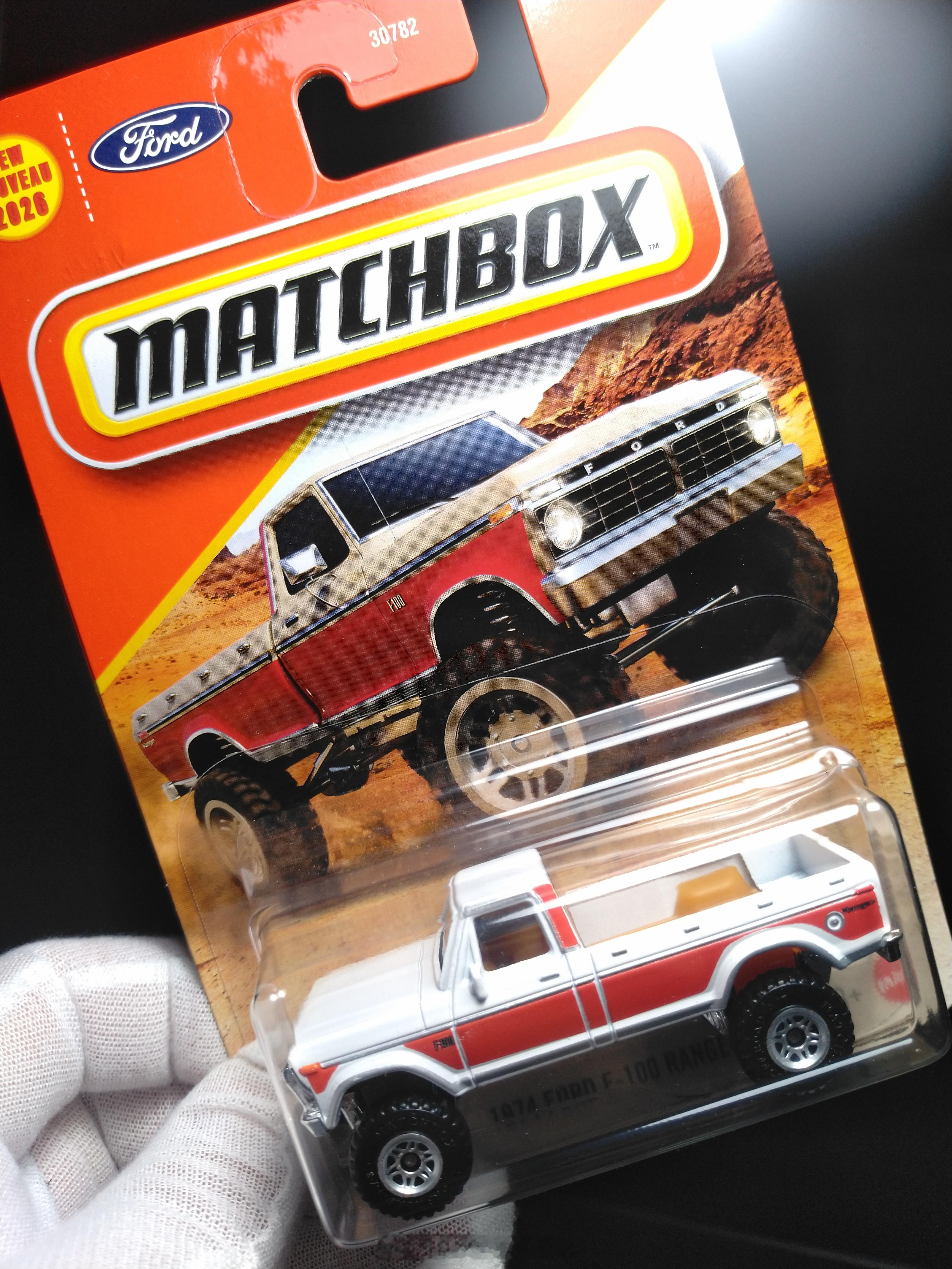matchbox火柴盒福特 今日份快乐，这轮子有点意思，新款的。 张家口