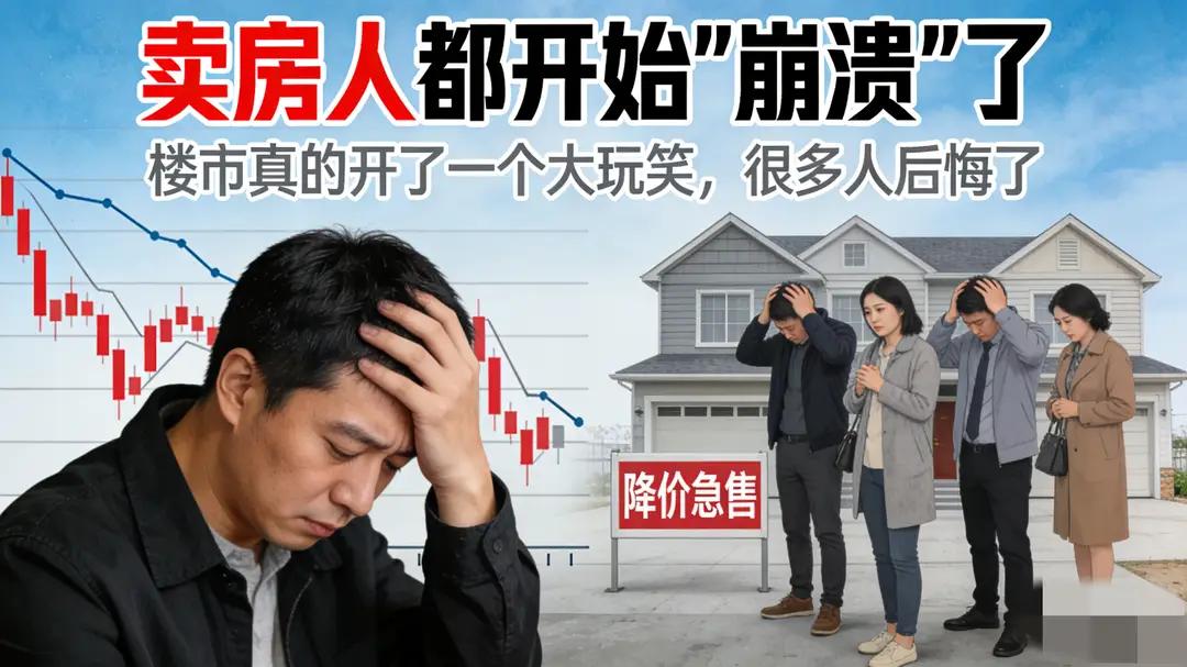 青岛房东泪崩实录：挂牌一年降价百万无人问，昔日“躺赚”房产竟成“负资产”，楼市泡