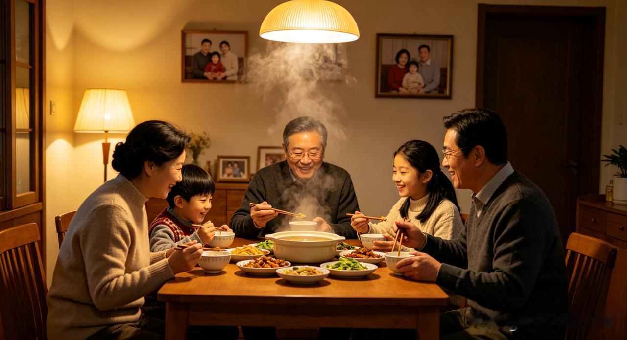 人这辈子，忙忙碌碌到头才发觉，荣华富贵都是浮云，身边亲人健在，身体无病痛，一家人