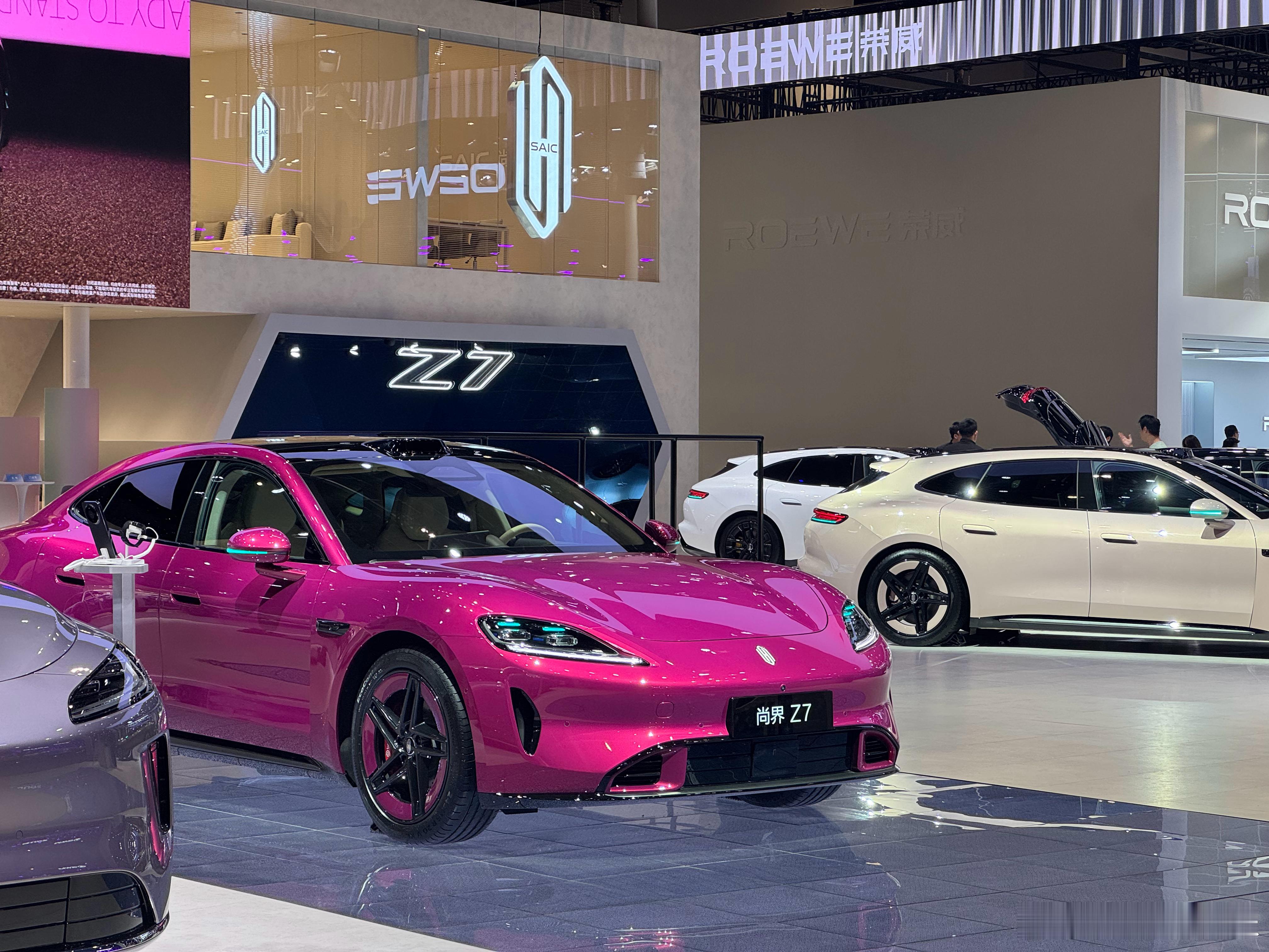 车展有AI2026北京车展北京车展潮这看尚界z7 尚界有专门的展台，相对来说算大