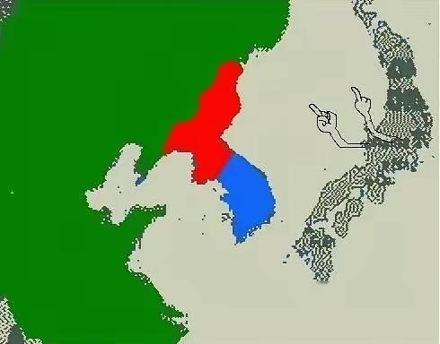 东亚这块地，中韩朝三国虽然有一些矛盾，但大部分时候，对日本的态度是相对一致的。