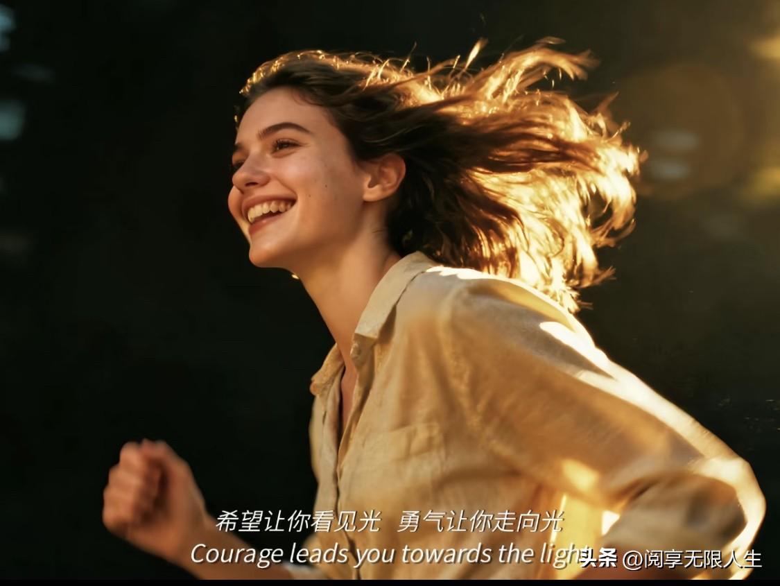 好喜欢这句话：“在某天，你会发现，皮相无关紧要，才华可以慢慢培养，唯有勇气是毕生
