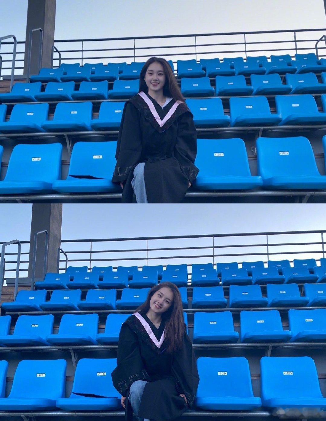 郭宇欣21年中戏毕业照 网友分享郭宇欣21年中戏毕业照，好青涩好美丽！ 