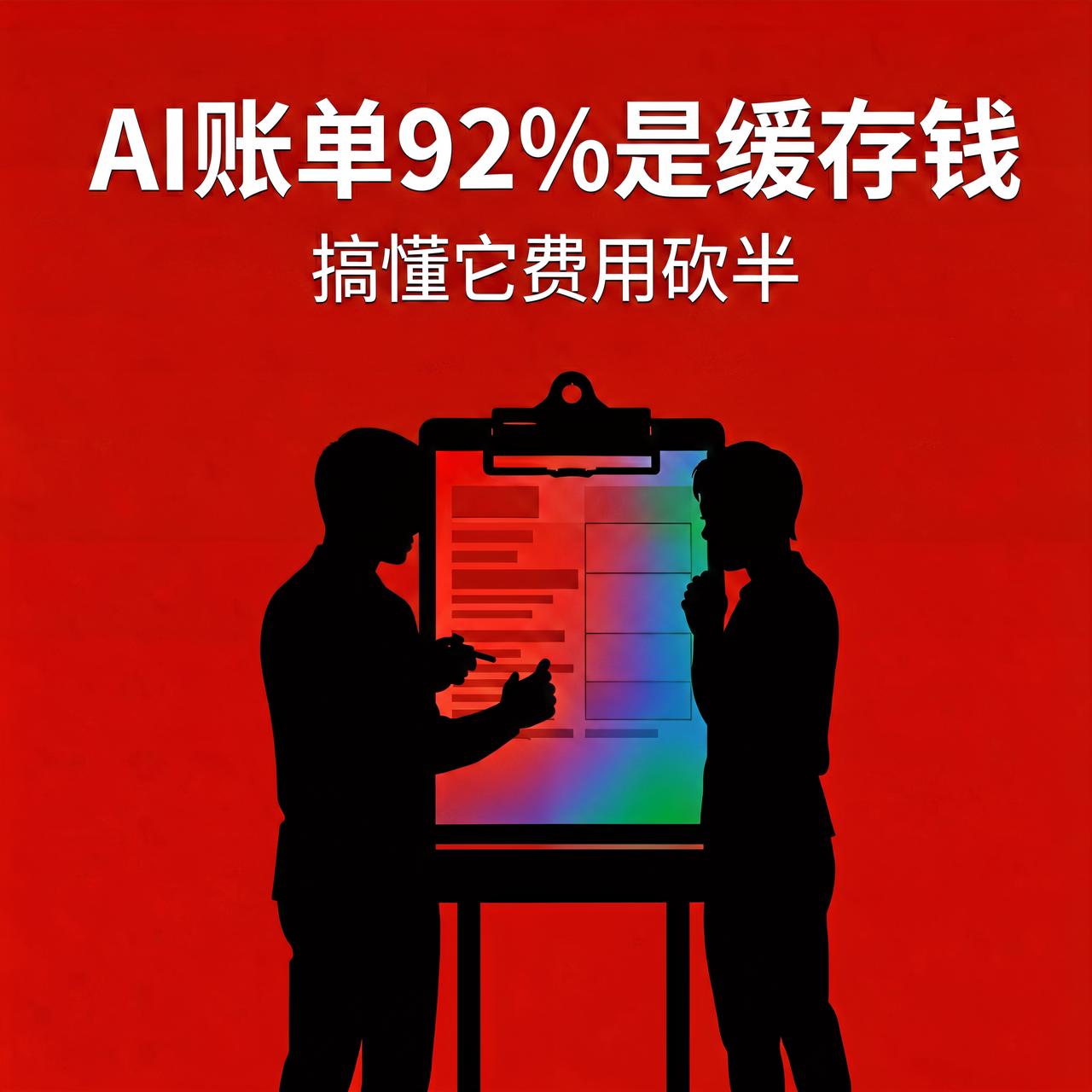 AI账单里92%是缓存钱？搞懂这个，API费用直接砍半

用 AI 编程、写文档