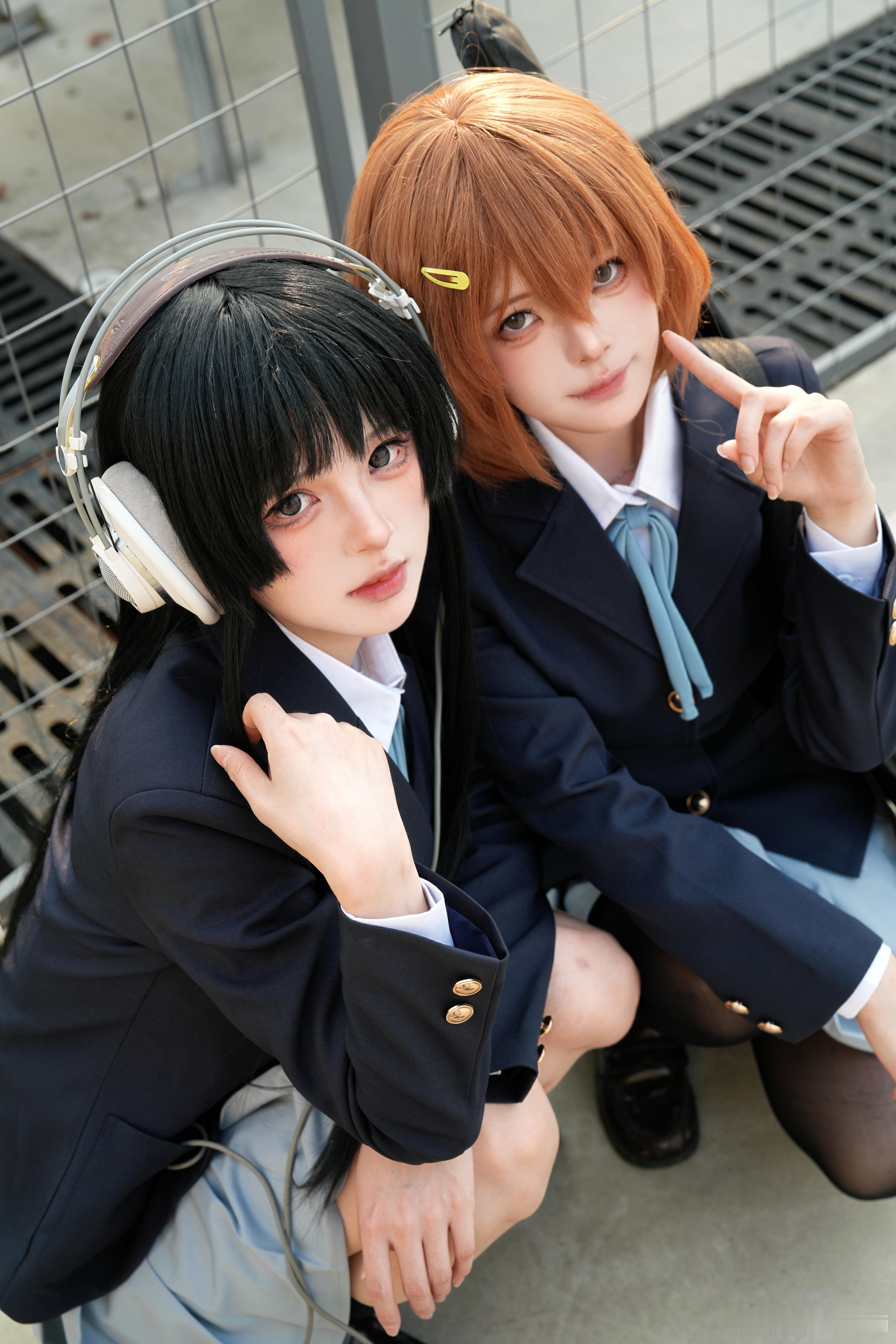 轻音少女 秋山澪 平泽唯cos 