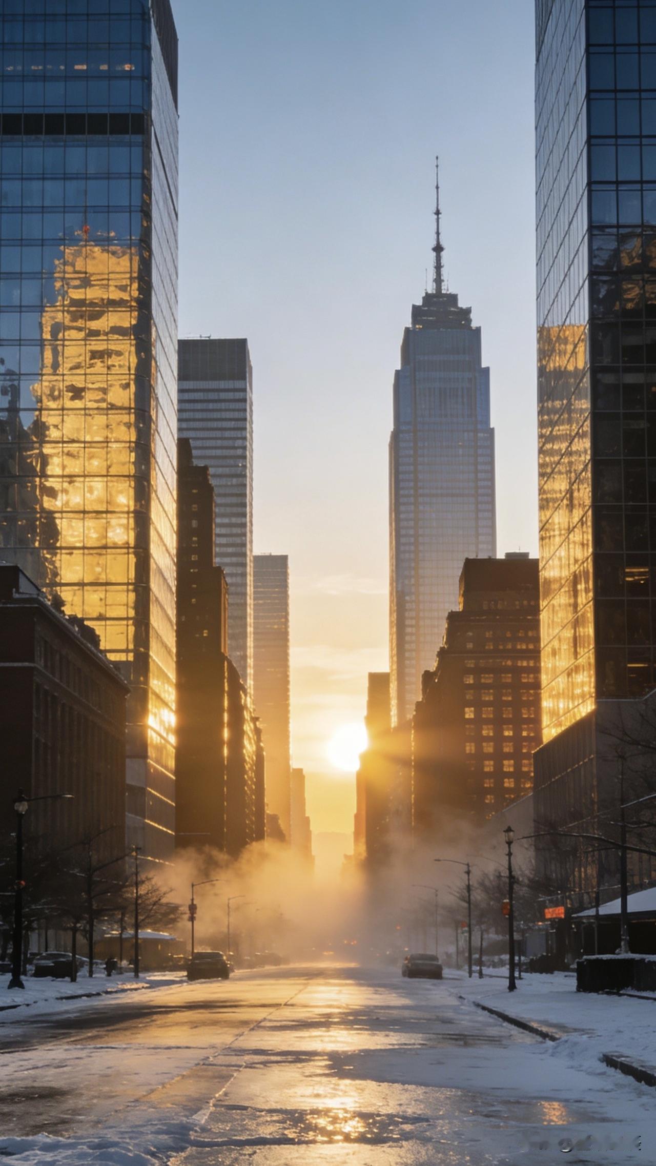 白昼渐长阴霾散，冬至寒风送过往

冬至过后，白昼悄悄拉长。

一缕晨光挤破云层，