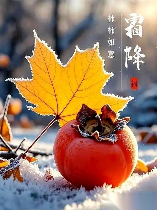秋天，真是个要人命的季节。
美得要人命。
就那么一夜之间，霜就下来了，天一下子就