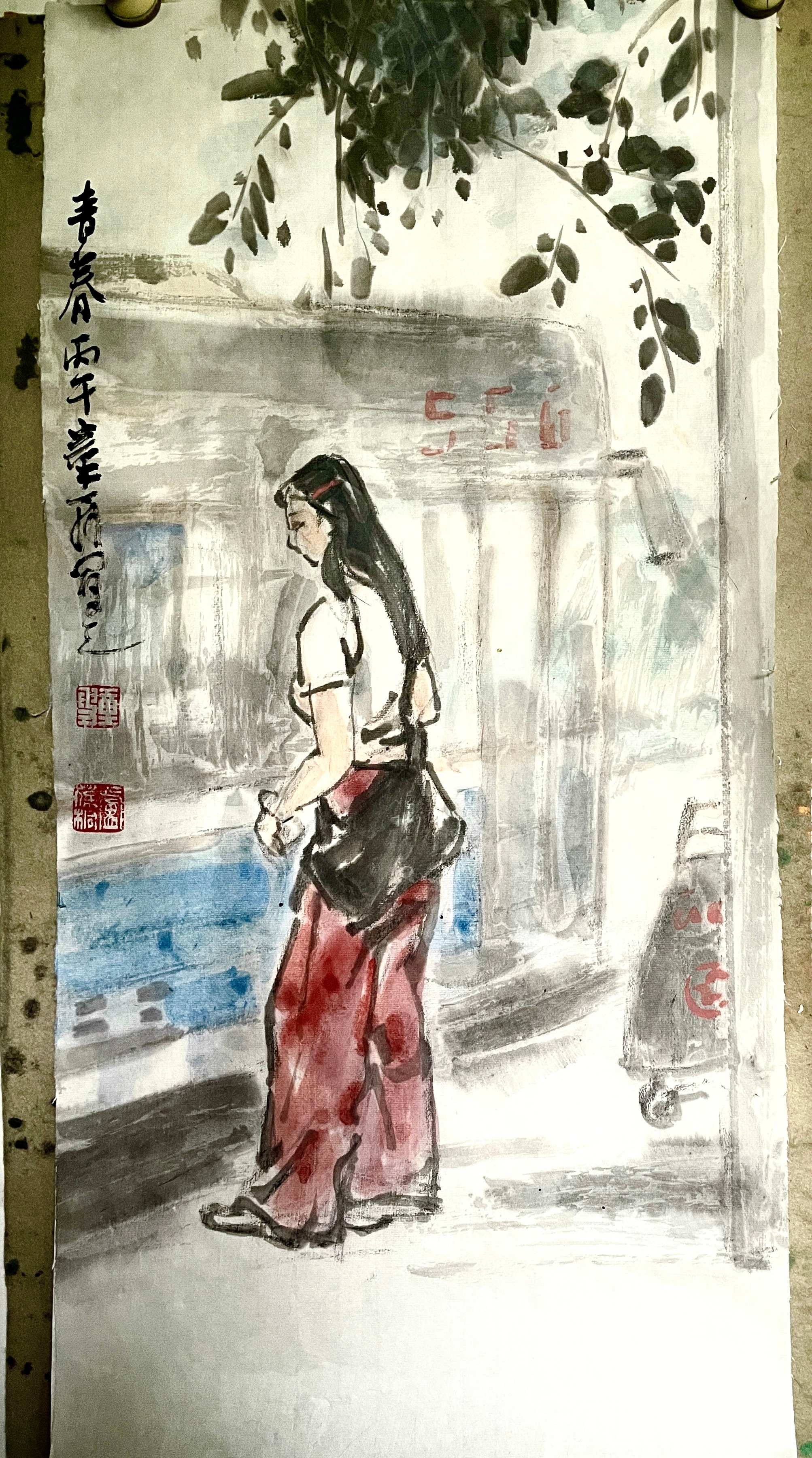 卢氏水墨[超话]  青春 ​​​