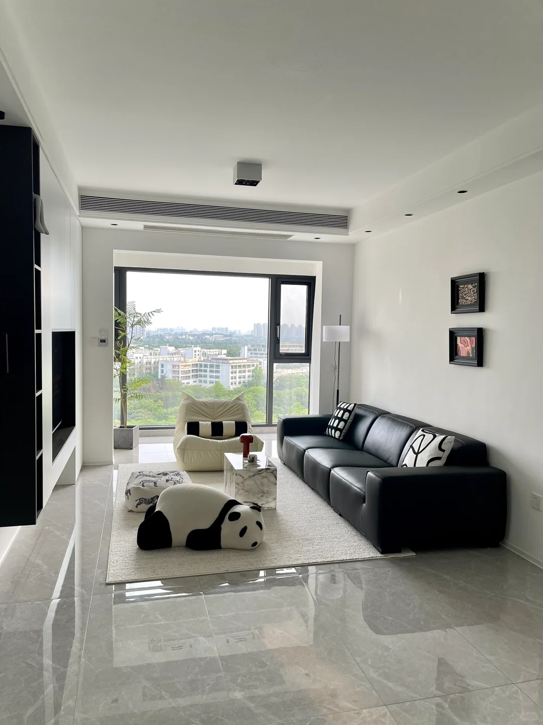 76m²🏠，3米多客厅开间，这样布置真显大❗️