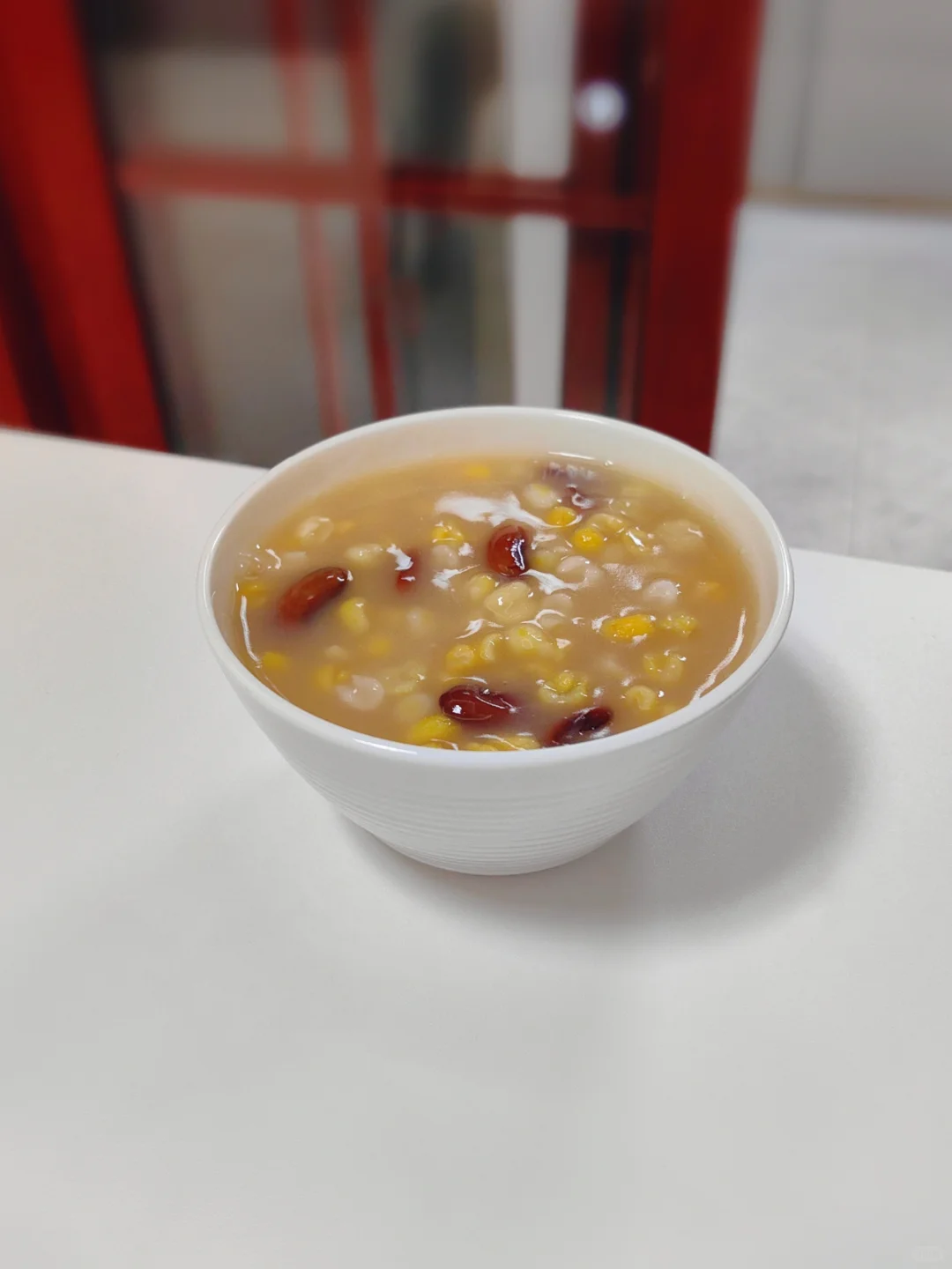 香甜软糯  低脂玉米大渣粥