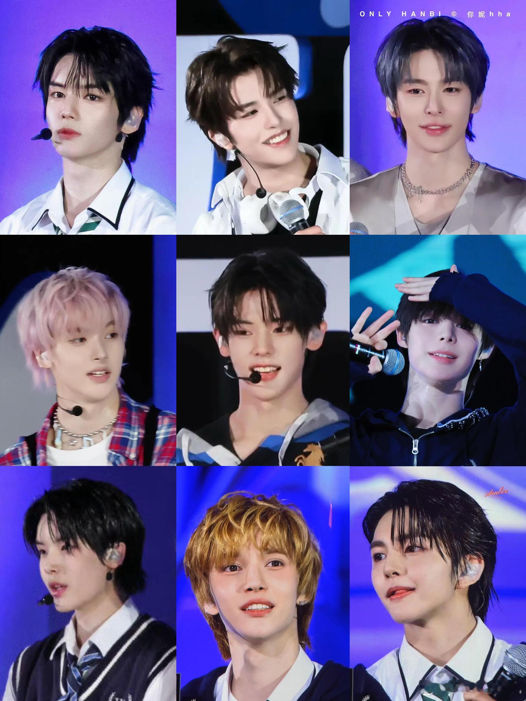 脸盲了感觉第一排和c位都长一个样 ​​​