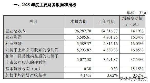 2026.03.03
——深耕，潜伏，维科精密

维科精密业绩快报，稳定增长，挺