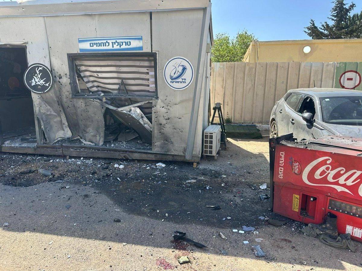 真主党反坦克导弹袭击了以色列士兵今天早些时候受伤的房屋，造成房屋受损。